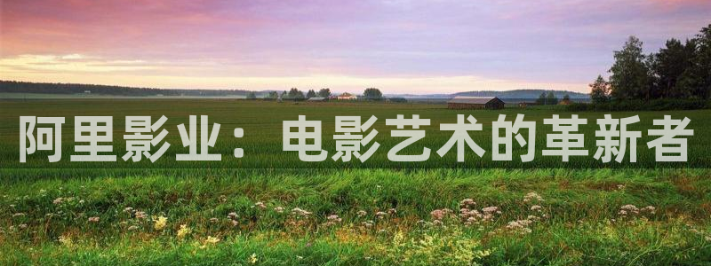 草莓www视频：阿里影业：电影艺术的革新者